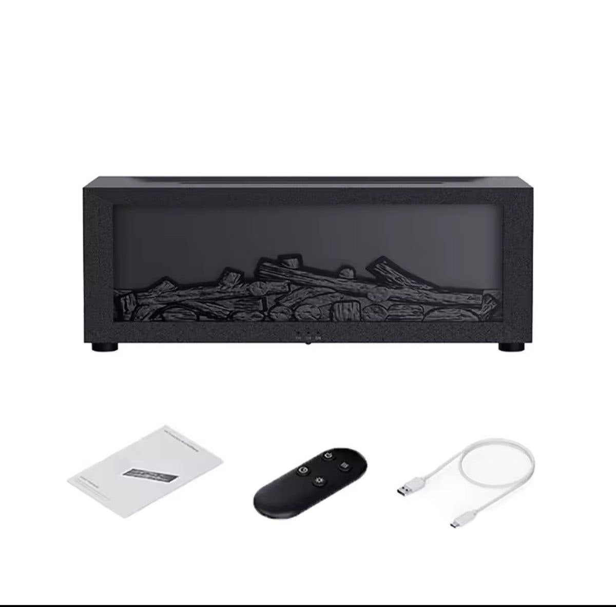 Home & Garden Hub™ Air Humidifier Essential Oils Humidifiers Home Aroma Humidifier Flame Automatic Fragrance Diffuser With LED Light Remote Control