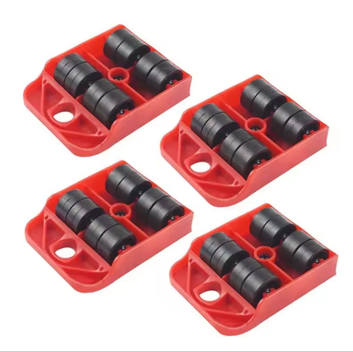 Home & Garden Hub™ Furniture Mover Tool Set Heavy Stuffs Mover Roller with Wheel Bar Moving Device Lifting Helper Furniture Moving Transport Tools