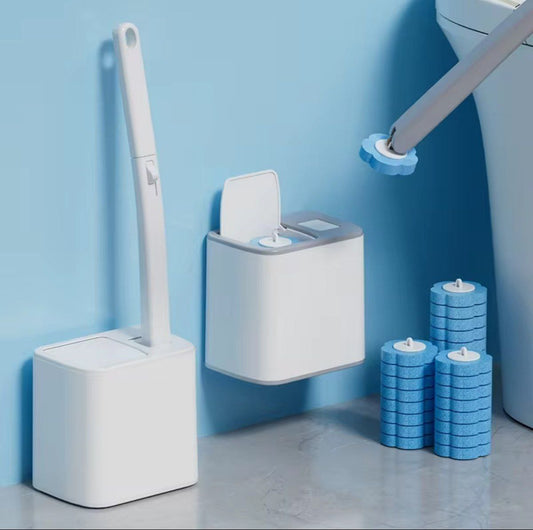 Home & Garden Hub™  Toilet Brush With Disposable 