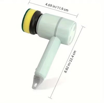Electric Cleaning Brush Multi-functional Home USB Rechargeable Electric Rotary Scrubber Household Appliances Cleaning Gadget 2/4/6