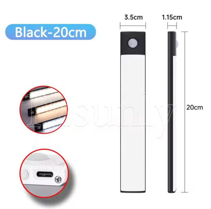 HomeGardenHub™ LED Bar Light – Automatic Lighting for Closets, Kitchens, and Hallways with Motion Sensor