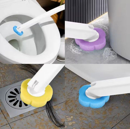 Home & Garden Hub™  Toilet Brush With Disposable 
